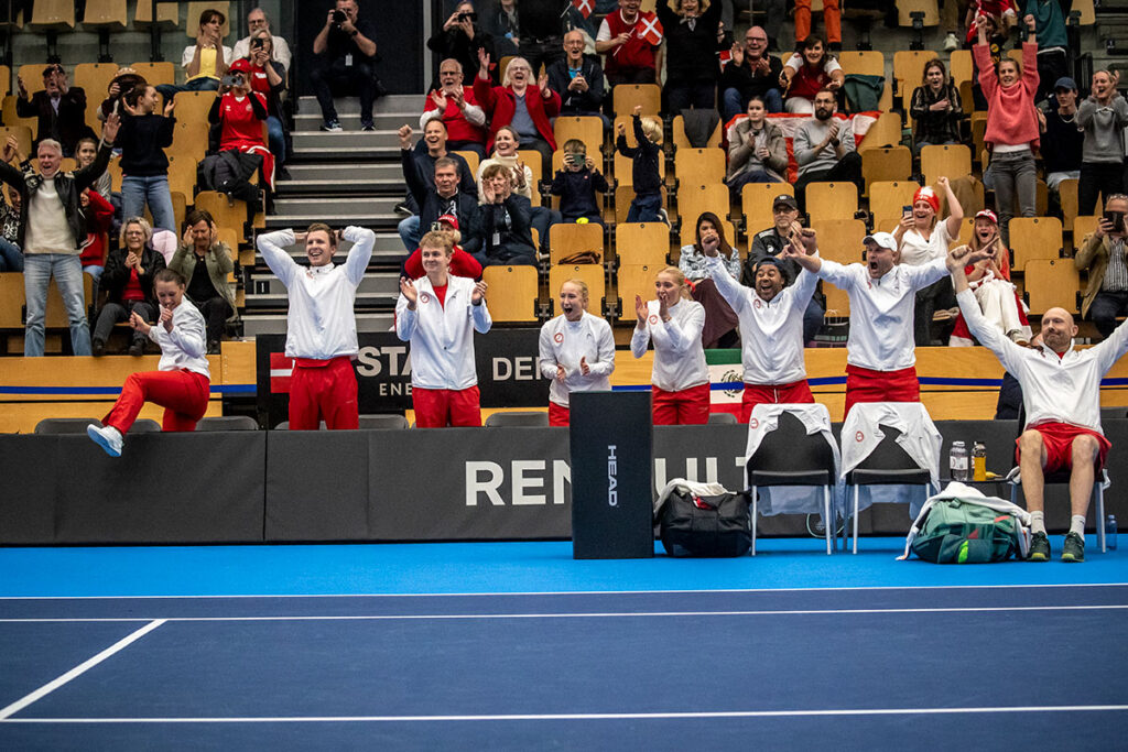 Danmarks Billie Jean King Cup hold vinder 3-2 over Mexico